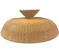 LUMISKY pantalla de lámpara Beige D80 cm