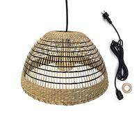 Lumisky Suspensión De Red Exterior Cesare Outdoor Cable En Trenzado De Algas Marinas Estilo Bohemio 5M De Longitud De Cable