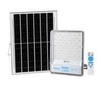 Lumisky TITAN - Foco solar (luz muy potente, LED, blanco cálido/frío, con panel solar remoto y mando a distancia, 30,5 cm)