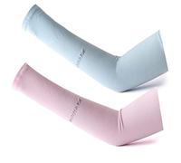 LumiSyne 2 Pares Mangas Del Brazo Hombre Mujere Protección UV UPF50+ Mangas De Compresión Largo Calentadores De Brazos Mangas De Enfriamiento Para Deporte Ciclismo Correr Baloncesto Tatuaje Cubierta