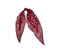 LumiSyne Americano Vintage Pañuelo Estampado Floral Paisley Bufanda Bandana De Algodón Bufanda Larga Estrecha Transpirable Ligero Pañuelo Corbata Pequeña Bufanda Banda Para El Cabello Pañuelo Cinta