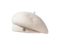 LumiSyne Boinas Francesa Clásico Para Mujer Mezcla De Lana Color Sólido Con Decoración Metálica Ajustable Vintage Gorra Boina Artista De Las Pintor Boina Sombrero De Boina Ligero Cálido Otoño Invierno