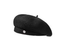 LumiSyne Boinas Francesa Clásico Para Mujer Mezcla De Lana Color Sólido Con Decoración Metálica Ajustable Vintage Gorra Boina Artista De Las Pintor Boina Sombrero De Boina Ligero Cálido Otoño Invierno