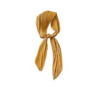 LumiSyne Bufanda Cuadrada Plisada Para Mujer Color Sólido Satén Sedoso Pequeñas De Cuello Cuadrado Bandanas Ligero Decoración De Moda Pañuelo Banda Cabeza Para El Cabello Cuello