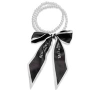 LumiSyne Bufanda De Seda Collar Mujer Chica Flaco Larga Pañuelo De Cuello Con Collar De Perlas Estampado Flores Patrón Letras Rayas Decoración Bufanda De Cuello Corbata Pañuelo Cinta Banda Cabeza