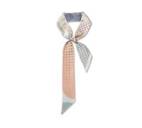 LumiSyne Bufanda De Seda Estrecha Mujer Chica Flaco Larga Pañuelo De Cuello Estampado De Flor Patrón Pintura De Estilo Chino Estilo Artístico Elegante Corbata Diadema Banda Para El Pelo Pañuelo Cinta