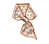 LumiSyne Bufanda De Seda Estrecha Mujer Diseño Fácil Tirar Para Atravesar Estilo Vintage Francés Flaco Larga Bufanda De Cuello Ligero Satén Bufanda Pequeña Decoración Pañuelo Banda Para El Cuello