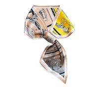 LumiSyne Bufanda De Seda Estrecha Mujer Diseño Fácil Tirar Para Atravesar Estilo Vintage Francés Flaco Larga Bufanda De Cuello Ligero Satén Bufanda Pequeña Decoración Pañuelo Banda Para El Cuello