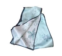 LumiSyne Bufanda De Seda Estrecha Mujer Estampado De Flor Caballo Retro Patrón Geométrico Flaco Larga Bufanda De Cuello Cabello Pañuelo Bandanas Cinta Banda Para El Cabello