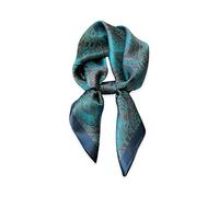 LumiSyne Bufanda De Seda Mujer Pañuelo Cuadrada 70×70cm Patrón De Paisley Estampado Pata De Gallo Ligero Satén Bufanda Pequeña Multifuncion Pañuelo Para Cabello Cuello Bandanas Banda Cabeza