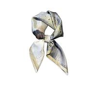 LumiSyne Bufanda De Seda Mujer Pañuelo Cuadrada 70×70cm Patrón De Pintura Artística Ligero Satén Bufanda Pequeña Multifuncion Pañuelo Para Cabello Cuello Bandanas Banda Cabeza