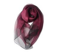 LumiSyne Bufanda De Seda Organza Doble Capa Mujer Glitter Chales y Envolturas Para Vestido De Noche Color Sólido Con Hilo Dorado Ligero Transparente Tul Estola Magnífica Para Novia Boda Bola Fiesta