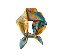 LumiSyne Bufanda De Seda Para Mujer Pañuelo Cuadrada Pintura Artística Abstracta Estampado De Animales Ligero Suave Pañuelo De Cuello Banda Cabeza Para El Cabello