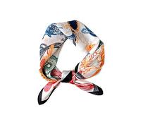 LumiSyne Bufanda De Seda Para Mujer Pañuelo Cuadrada Pintura Artística Abstracta Estampado De Animales Ligero Suave Pañuelo De Cuello Banda Cabeza Para El Cabello