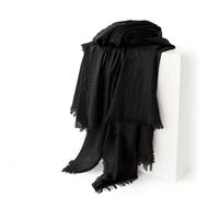 LumiSyne Bufandas Mujer Color Sólido Algodón Lino Textura Pañuelo Con Borlas Estilo Literario Retro Ligero Bufanda De Gasa Cálido Chal Estola Largo Grande Hijab Fulares Toda La Temporada