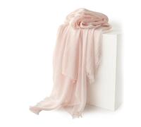 LumiSyne Bufandas Mujer Color Sólido Algodón Lino Textura Pañuelo Con Borlas Estilo Literario Retro Ligero Bufanda De Gasa Cálido Chal Estola Largo Grande Hijab Fulares Toda La Temporada