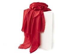 LumiSyne Bufandas Mujer Color Sólido Algodón Lino Textura Pañuelo Con Borlas Estilo Literario Retro Ligero Bufanda De Gasa Cálido Chal Estola Largo Grande Hijab Fulares Toda La Temporada