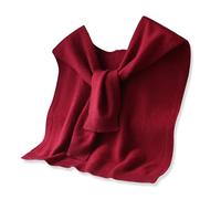 LumiSyne Chal De Punto Pequeño Para Mujer Anudado Chal Color Sólido Tejido De Lana Manga Larga Anudado Cuello Falso Chal Blusa Chal Decoración De Chal Para Otoño Invierno