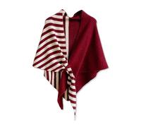 LumiSyne Chal Pashmina Invierno Mujer Bufanda Chal Triangular Fácil De Tirar Chales y Envolturas De Punto Frente Abierto Cardigan Envolvente Cálida y Decorativa Pañuelo Para El Cuello Cabeza