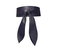 LUMISYNE Cinturn Mujer Retro Ancho Cinturn PU Con Corbata Fiesta Diaria