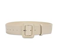 LumiSyne Cinturón Ancho De Cuero Mujere Color Sólido Clásico Hebilla Cuadrada Grande Cinturón De Cintura Señoras Vintage Cinturón De Cincha Cinturón De Cintura Alta Para Vestido Camisa Abrigo Mono