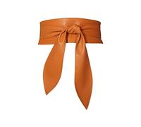 LumiSyne Cinturón Obi De Mujer Retro Ancho De Cincha Cuero PU Suave Moda Envolvente Con Corbata De Nudo Corsé Para Vestido Fiesta Diaria