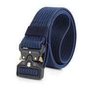 LumiSyne Cinturón Táctico 1.5" Ajustable Hombres Cinturón Resistente Cinturón Nylon Hebilla de Metal de Liberación Rápida Cinturón Táctica Molle Para Molle Caza Deporte