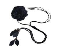 LumiSyne Cinturón Trenzados Mujer Cinturón De Cuerda Cinturones De Cintura Delgados Decoración De Flores Colgante Hoja Estilo Bohemio Anudado Cinturón De Cadena Cinturón Para Vestido Playa Boda Fiesta