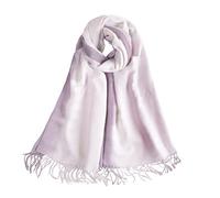 LumiSyne Invierno Bufanda Chal De Cachemira Para Mujer Costuras Color De Degradado Pashmina Fulares Con Borla Larga Grande Bufanda Suave Cálida Estola