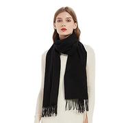 LumiSyne Invierno Bufanda De Cachemira Para Mujer Color Liso Clásico Bufanda De Lana Con Borla Suave Larga Pashmina Fulares Caliente Chales Estola