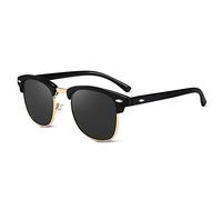 LumiSyne Moda Gafas De Sol Polarizadas Hombre Mujer Súper Ligero Media Montura UV 400 Gafas De Sol Cuadradas Para Conducción Al Aire Libre Viajar Regalo