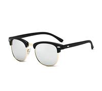 LumiSyne Moda Gafas De Sol Polarizadas Hombre Mujer Súper Ligero Media Montura UV 400 Gafas De Sol Cuadradas Para Conducción Al Aire Libre Viajar Regalo