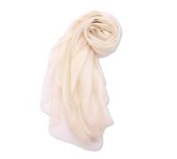 LumiSyne Mujer Bufanda De Seda Bufanda De Gasa Sólido Color Tul Patchwork Con Borde Dorado Brillante Largo Fulares Ligero Estola Elegante Chales y Envolturas Para Vestido De Noche Boda Bola Fiesta