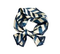 LumiSyne Mujer Bufanda De Seda Estrecha Flaco Larga Pañuelo De Cuello Patrón Geométrico Estilo Retro Clásico Ligero Bufanda Pañuelo Para Cabello Cuello Banda Para El Cabello Pañuelo Cinta