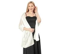 LumiSyne Mujer Sedoso Satén Chales y Envolturas Para Vestido De Noche Color Sólido Bufandas Largo Ligerochal Estola Elegante Chales De Fiesta Para Novia Dama De Honor Boda Bola, 200×70cm