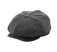 LumiSyne Vintage Newsboy Casquillo Plano Sombreros Hombre Mujer 8 Panel Sombreros Baker Boy Tweed En Espiga Mezcla De Lana Ajustable Gorra Gatsby Cabbie Gorras Planas Boina para Otoño Invierno