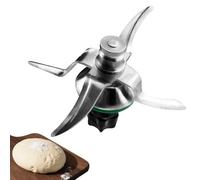 LUMITERRA Cuchillas Acero Inoxidable Robot de Cocina, Batidora Hoja Afilada con Junta Incluida, Recambio Cuchilla Accesorio Cuchillos Cuchilla Compatible para Thermomix TM5, TM6