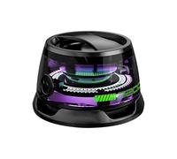 Lumitrex Mini Altavoz Magnético Bluetooth G200 Altavoz Portátil con RGB Columna Bluetooth Speaker Portátil con Soporte Teléfono para iPhone 14 15 16 y Superficie Metálica Altavoz Pequeño Magnético