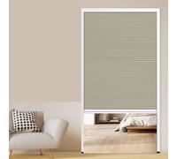 Lumivex Puertas Plegables 80" Tall Sliding/Foldable Doors for Interior, Fold Up and Down Blackout Honeycomb Folding, Custom Size(33x80in(83.8x203.2cm))