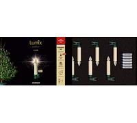 Lumix® Superlight 77132 - Mini Velas LED inalámbricas para árbol de Navidad, 9 cm, sin Mando a Distancia, 4 Horas, función de Encendido/Apagado para árbol de Navidad, Juego de 6 Unidades