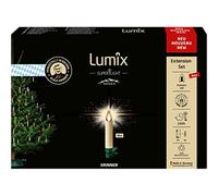 Lumix® SuperLight Bavaria 77911 - Juego de 6 velas LED inalámbricas para árbol de Navidad, 9 cm, color marfil blanco cálido