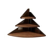 LUMIYAO El Estante de Almacenamiento multifunción Esquina Escritorio acrílico es un artefacto for la utilización del Espacio en Las Esquinas Apartamentos pequeños(Black,Type B)