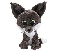 Lumo Stars Fox Noki Animales de juguete Felpa Gris, Blanco - Juguetes de peluche (Animales de juguete, Gris, Blanco, Felpa, 3 año(s), Zorro, Niño/niña)