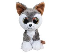 Lumo Stars Wolf Hukka Animales de juguete Felpa Gris, Blanco - Juguetes de peluche (Animales de juguete, Gris, Blanco, Felpa, 3 año(s), Lobo, Niño/niña)