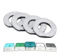 LumoLeaf Filtros de repuesto para cuenco de agua para perros sin derrames de 70 onzas y 2 L y 138 onzas/4 L, filtros de carbón activado con coco, paquete de 4