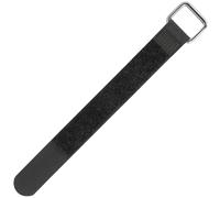 Lumonic 10 Pieza Cierre de Gancho + cierre negro | 300x20mm | cruzado | Robusto ojal metálico, el hook + look del cable puede reutilizarse varias veces | Gestión y organización sencillas de los cables