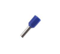 Lumonic 100 ghiere aislado de 2,5mm² blu I La lunghezza è di 8mm, il diametro del collare in plastica è di 4,2mm I Stagnato per proteggere dalla corrosione