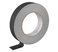 Lumonic 10m Cinta antideslizante Autoadhesivo 25mm negro Antideslizante Desnúdate Cinta adhesiva 650µm