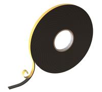 Lumonic 10m Cinta de sellado EPDM Autoadhesivo 10mm x 2mm | Cinta de sellado de espuma de caucho para ventanas y puertas |