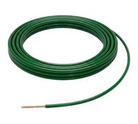 Lumonic 10m FLRY Cable del vehículo 0,5mm² Verde | Cable trenzado monofilar para automoción | Resistente al aceite y al combustible, ignífugo | Baja tensión